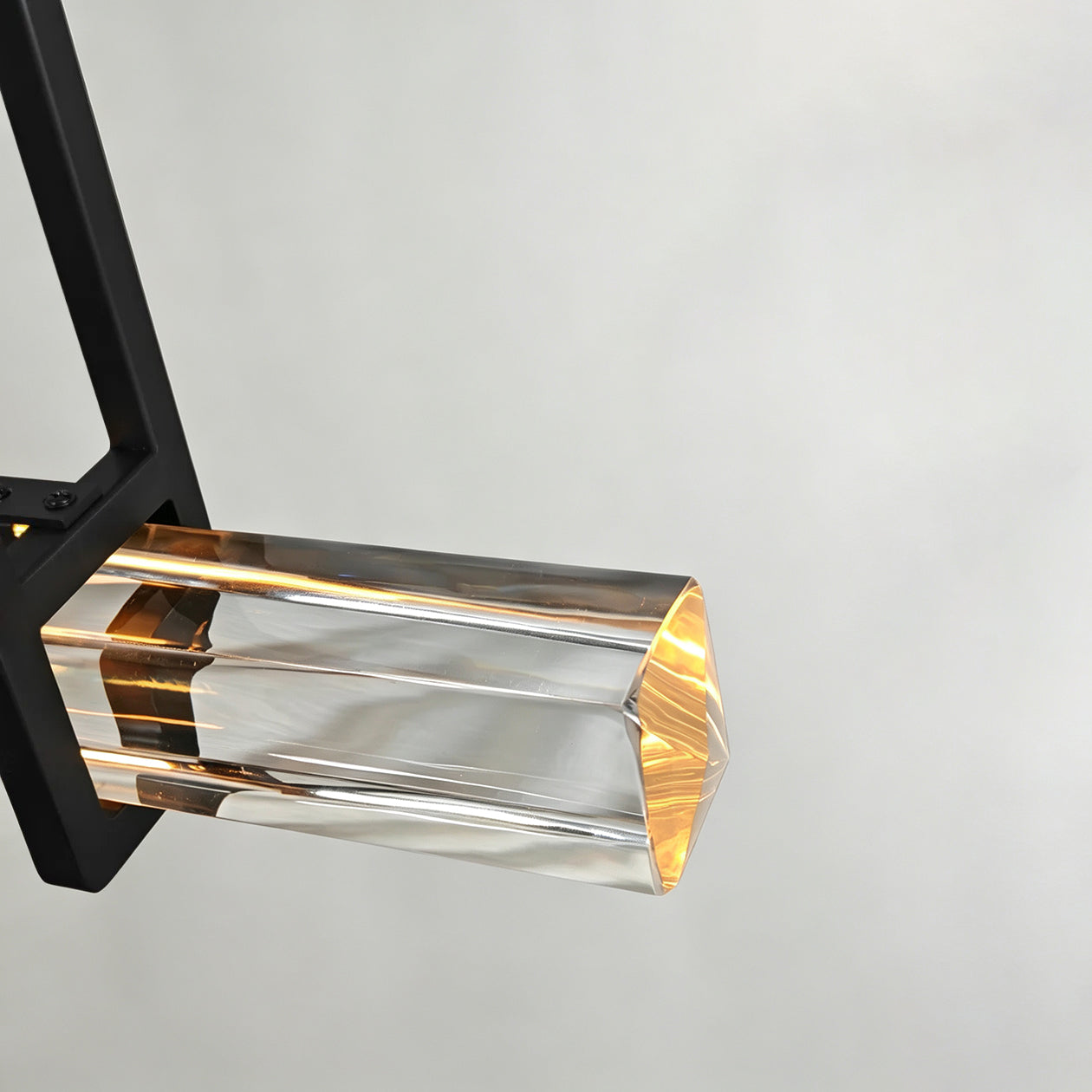 60 Inch Single Crystal Bar Dining Room Chandelier - Audubon