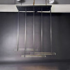 72 Inch Triple Crystal Bar Chandelier - Audubon