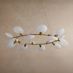 152 cm Disc Glass Round Chandelier - Lyla