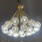 24 Inch Sputnik Globe Crystal Ceiling Chandelier – Boule