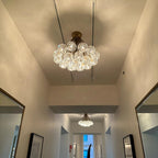 24 Inch Sputnik Globe Crystal Ceiling Chandelier – Boule