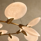 152 cm Disc Glass Round Chandelier - Lyla