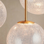 71 cm Textured Glass Globe Pendant Chandelier - Casen