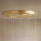86 cm Textured Glass Globe Pendant Chandelier - Casen