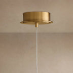25 cm Textured Glass Globe Pendant Light - Casen