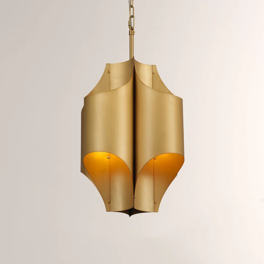 38 cm Mid-Century Modern Pendant Light - Cathedral