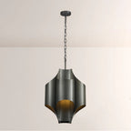38 cm Mid-Century Modern Pendant Light - Cathedral