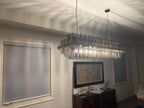 137 cm Rods Tiered Chandelier - Emile