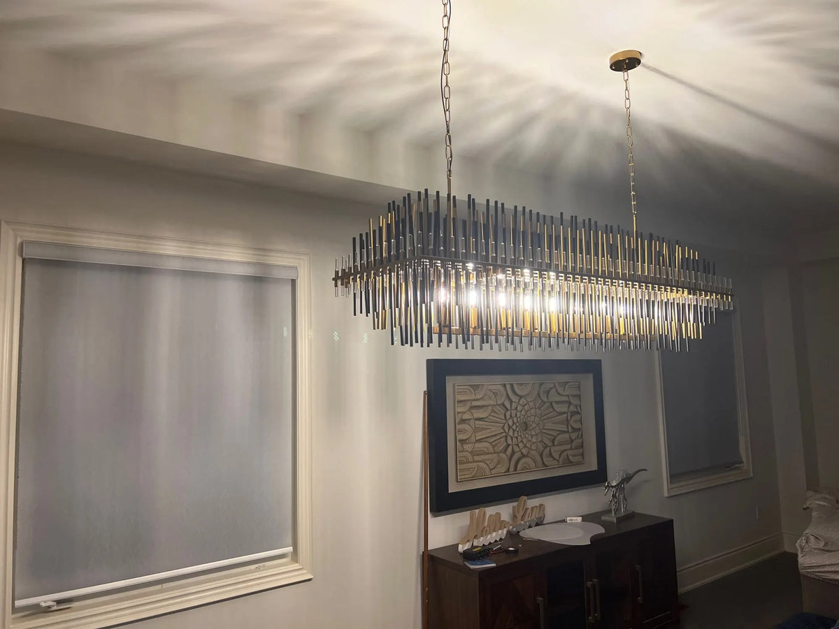 137 cm Rods Tiered Chandelier - Emile