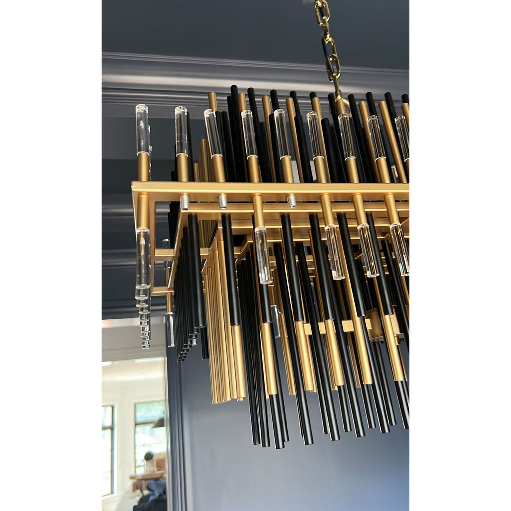 137 cm Rods Tiered Chandelier - Emile
