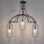 122 cm Bell Glass Linear Chandelier - Fulcrum