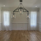 122 cm Bell Glass Linear Chandelier - Fulcrum