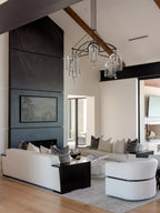 122 cm Bell Glass Chandelier - Fulcrum