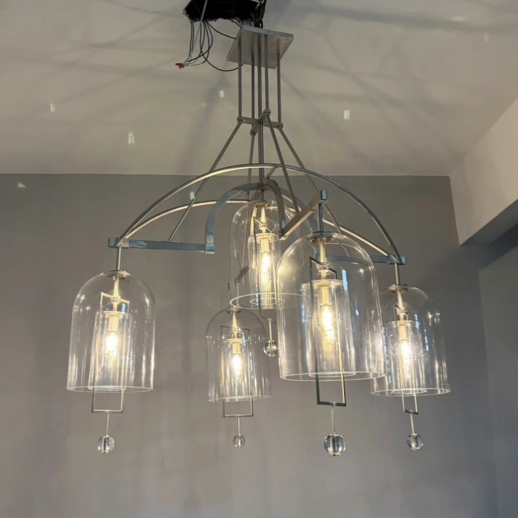 122 cm Bell Glass Chandelier - Fulcrum