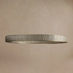 152 cm White Glass Round Chandelier - Jeunet