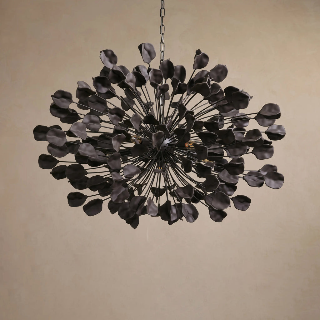 42 Inch Ceramic Starburst Chandelier - Lunaria
