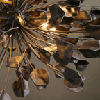42 Inch Ceramic Starburst Chandelier - Lunaria