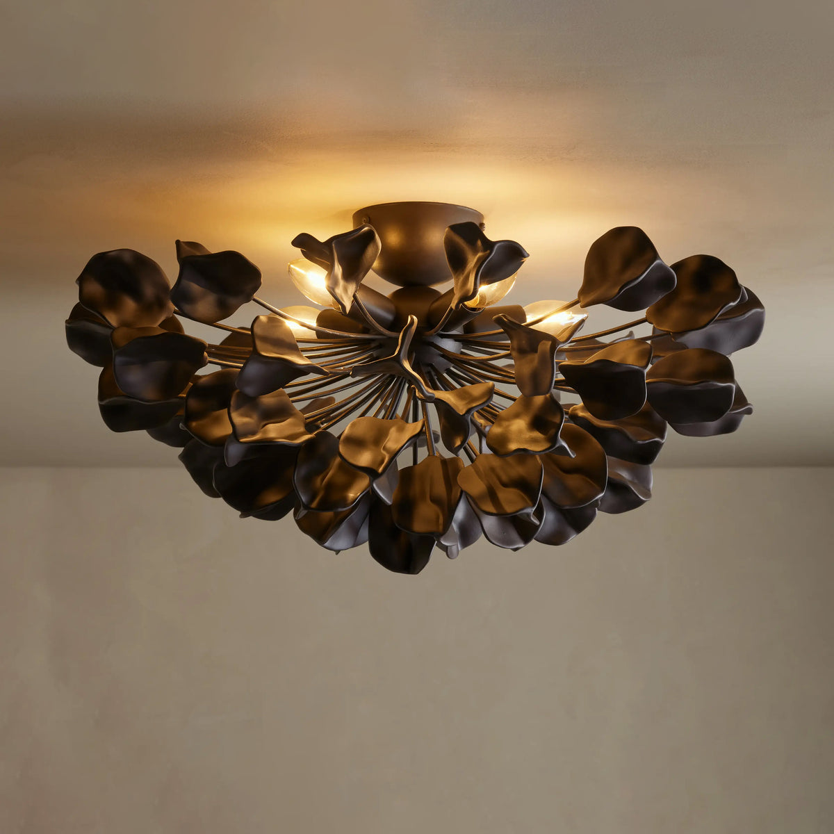 Plafonnier encastré en céramique de 61 cm - Lunaria