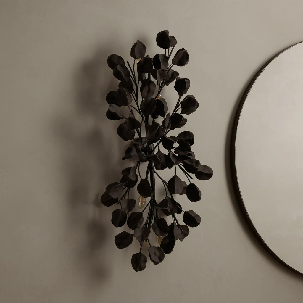 107 cm Ceramic Branch Sconce - Lunaria