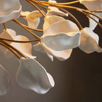 137 cm linearer Keramik-Kronleuchter – Lunaria