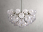 89 cm Seeded Glass Globe Chandelier - Mandoza