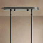 130 cm Seeded Glass Globe Linear Chandelier - Mandoza
