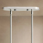 130 cm Seeded Glass Globe Linear Chandelier - Mandoza