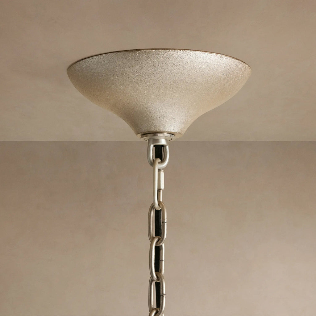 86 cm Seeded Glass Rod Tiered Chandelier - Neve