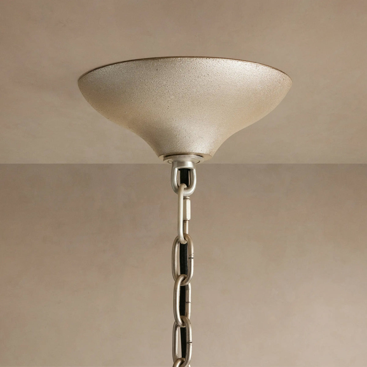 86 cm Seeded Glass Rod Tiered Chandelier - Neve
