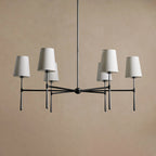 107 cm Fabric Shade Chandelier - Rhodes