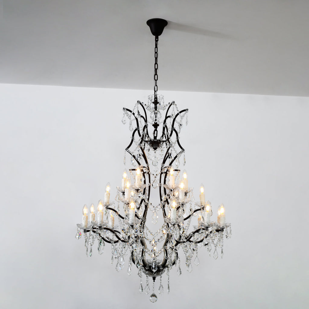 102 cm Victorian Crystal Chandelier - Rococo
