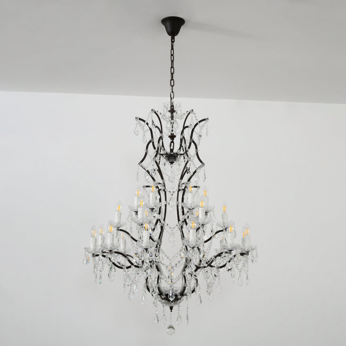 102 cm Victorian Crystal Chandelier - Rococo