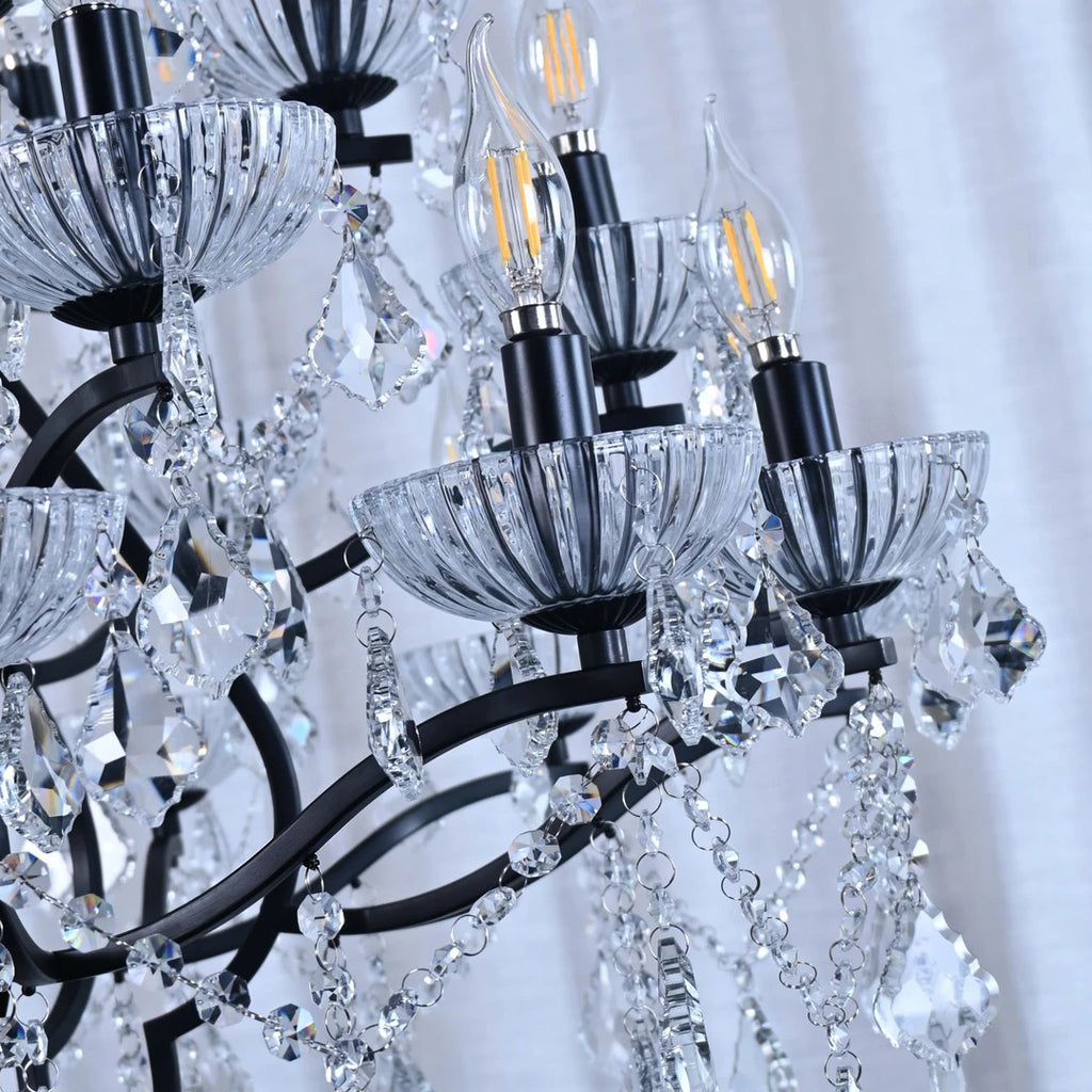 102 cm Victorian Crystal Chandelier - Rococo