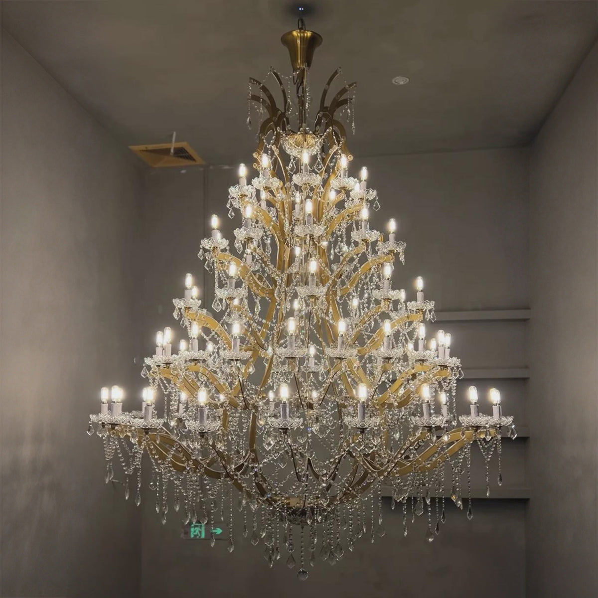 152 cm Victorian Crystal Chandelier - Rococo