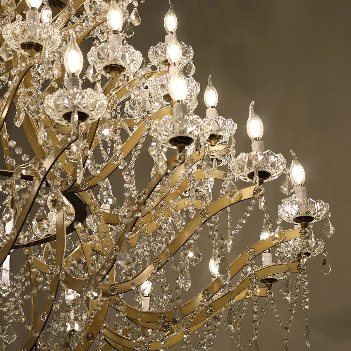 152 cm Victorian Crystal Chandelier - Rococo