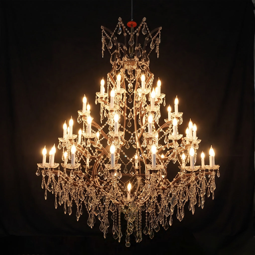 152 cm Victorian Crystal Chandelier - Rococo