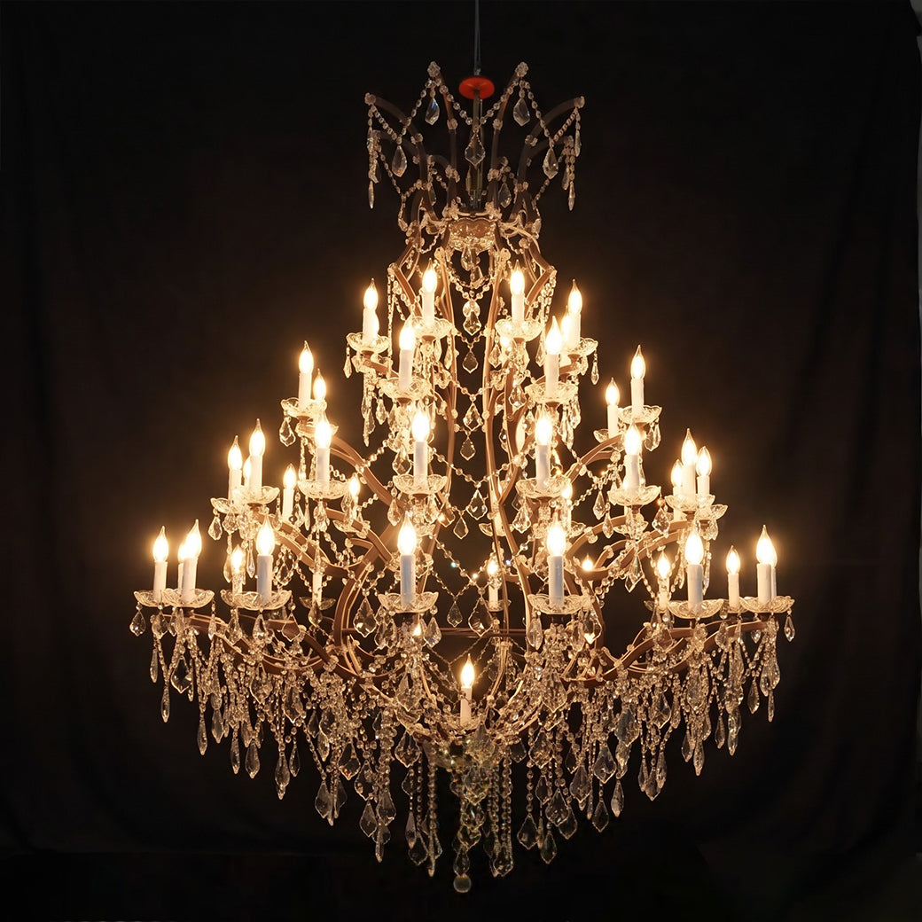 152 cm Victorian Crystal Chandelier - Rococo