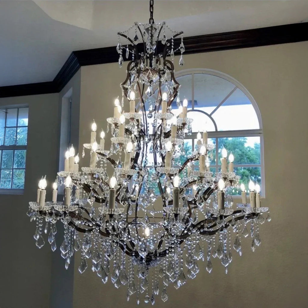 152 cm Victorian Crystal Chandelier - Rococo