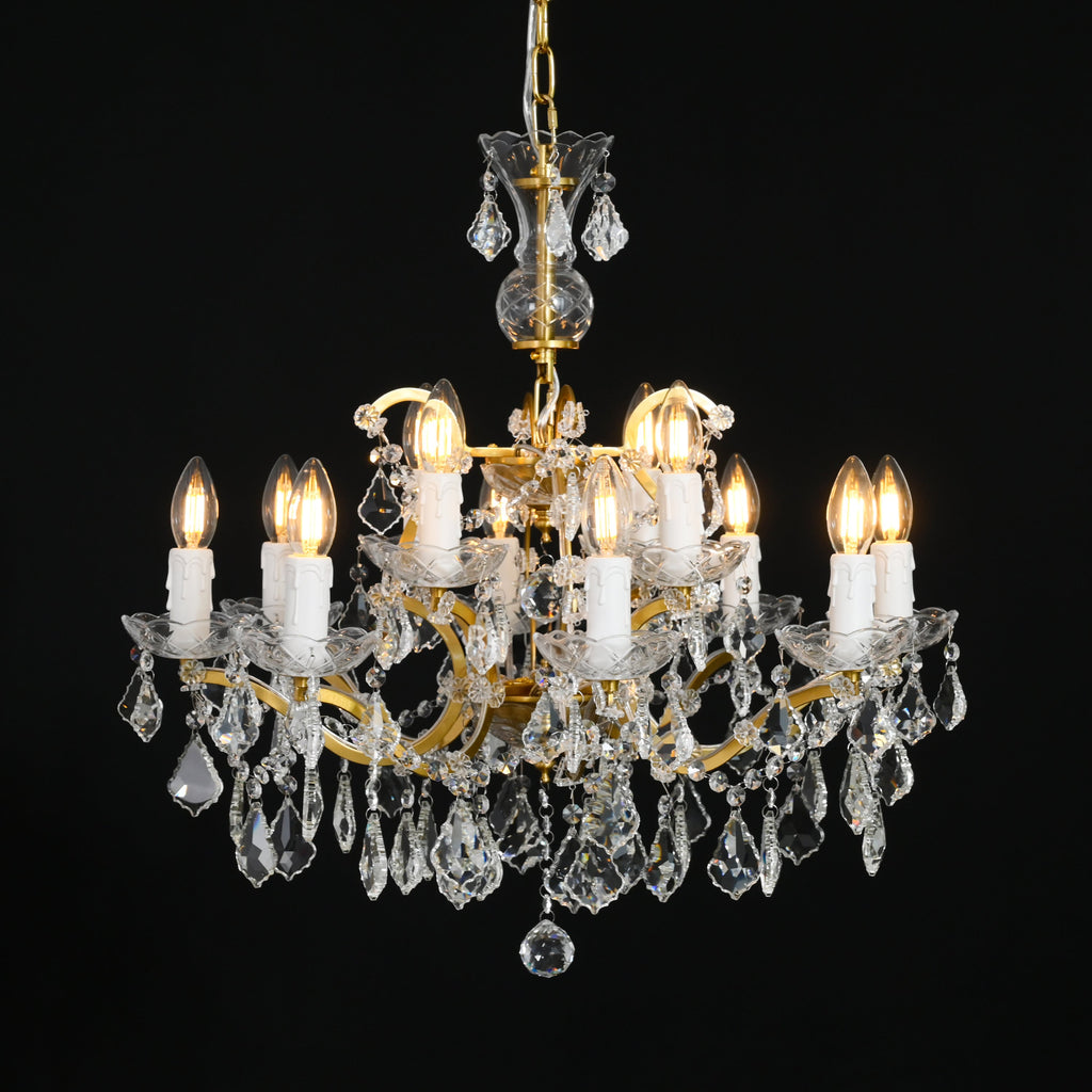 71 cm Victorian Crystal Chandelier - Rococo