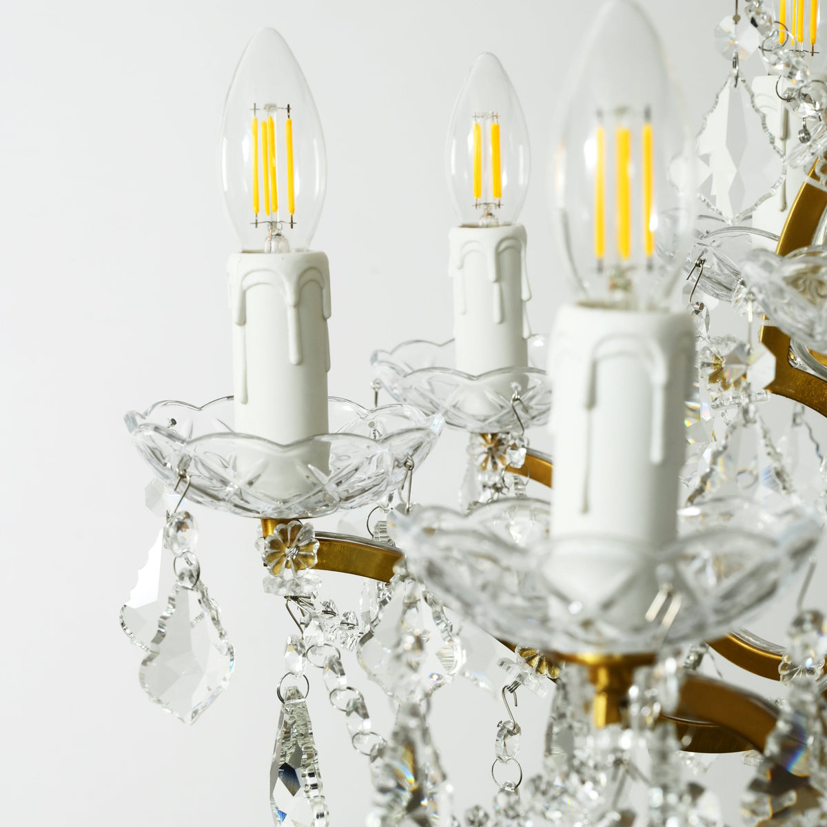 71 cm Victorian Crystal Chandelier - Rococo