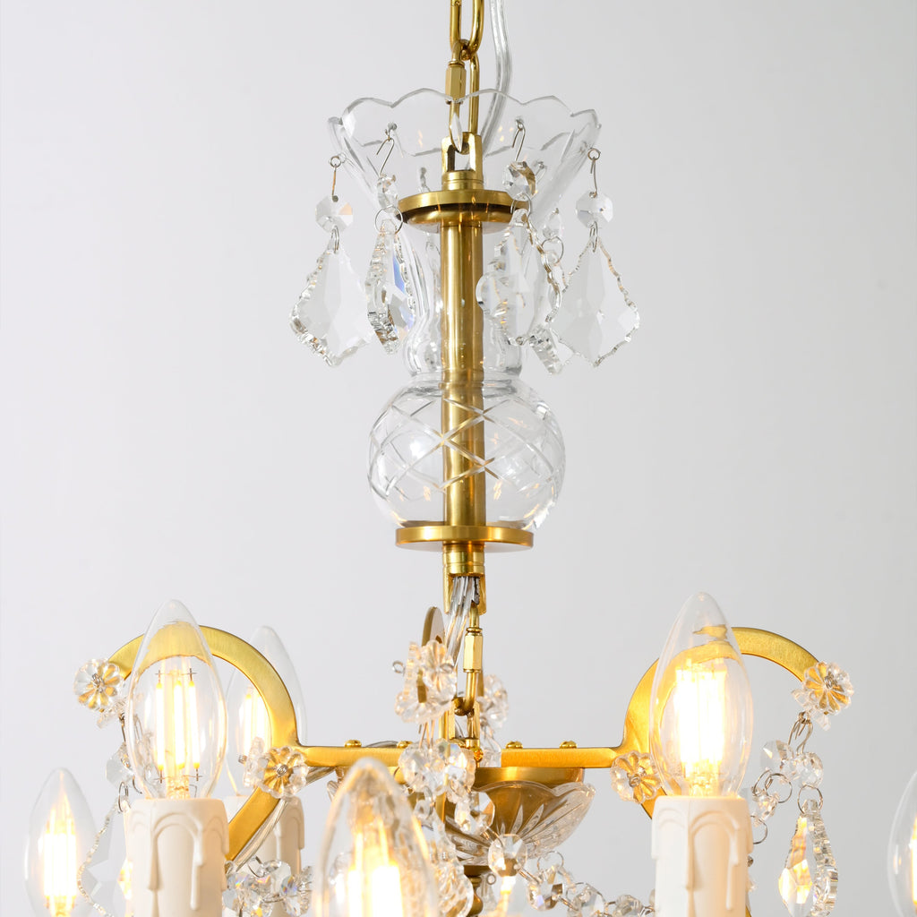71 cm Victorian Crystal Chandelier - Rococo