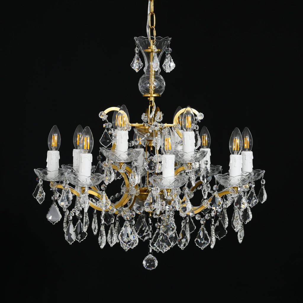 71 cm Victorian Crystal Chandelier - Rococo
