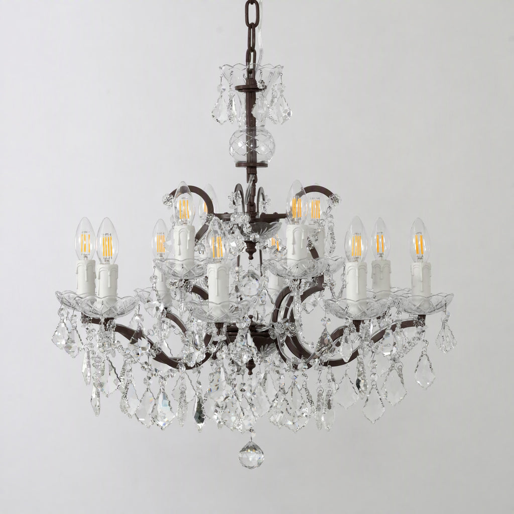 71 cm Victorian Crystal Chandelier - Rococo