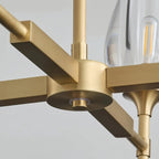 137 cm Crystal Shade Chandelier - Tulip
