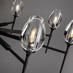 137 cm Crystal Shade Chandelier - Tulip