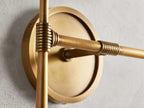 33 cm Fabric Shade Double Wall Sconce - Rhodes